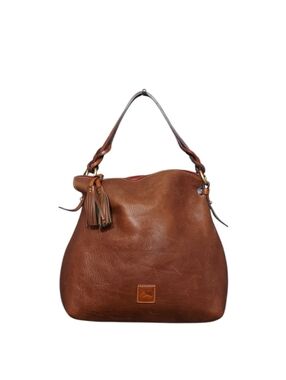 Dooney & Bourke Florentine Twist Strap Zip Hobo Bag